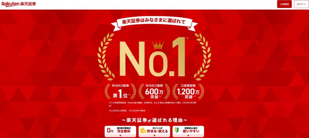 楽天証券LP画像
