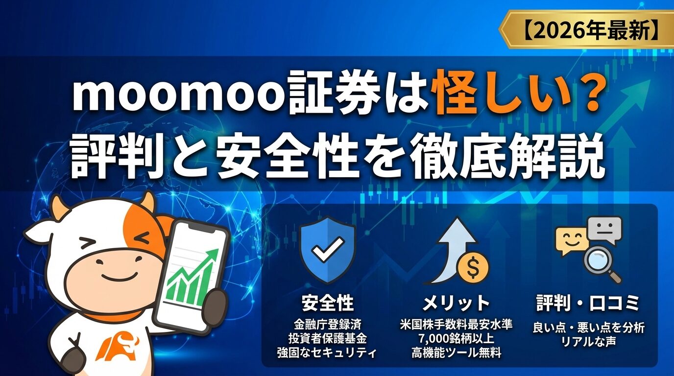 moomoo証券は怪しい？評判と安全性を徹底解説【2026年】 | 会社設立のミチシルベ