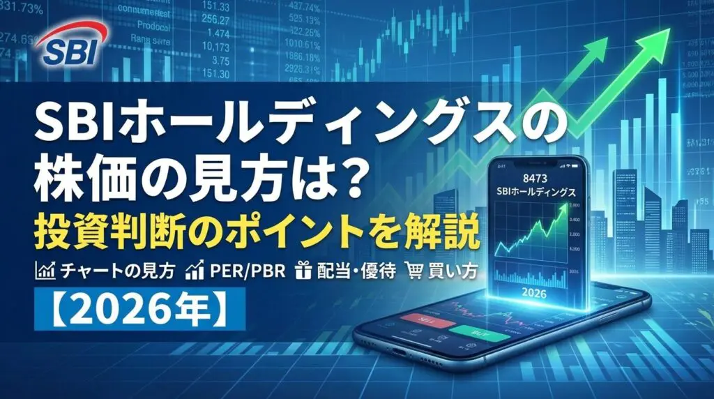 SBIホールディングスの株価の見方は?投資判断のポイントを解説【2026年】