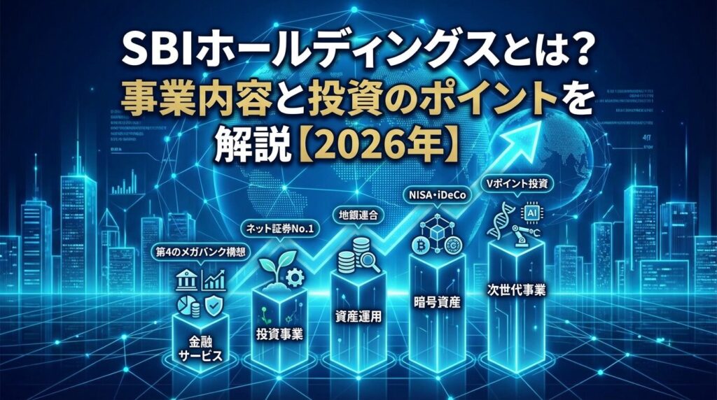 SBIホールディングスとは?事業内容と投資のポイントを解説【2026年】