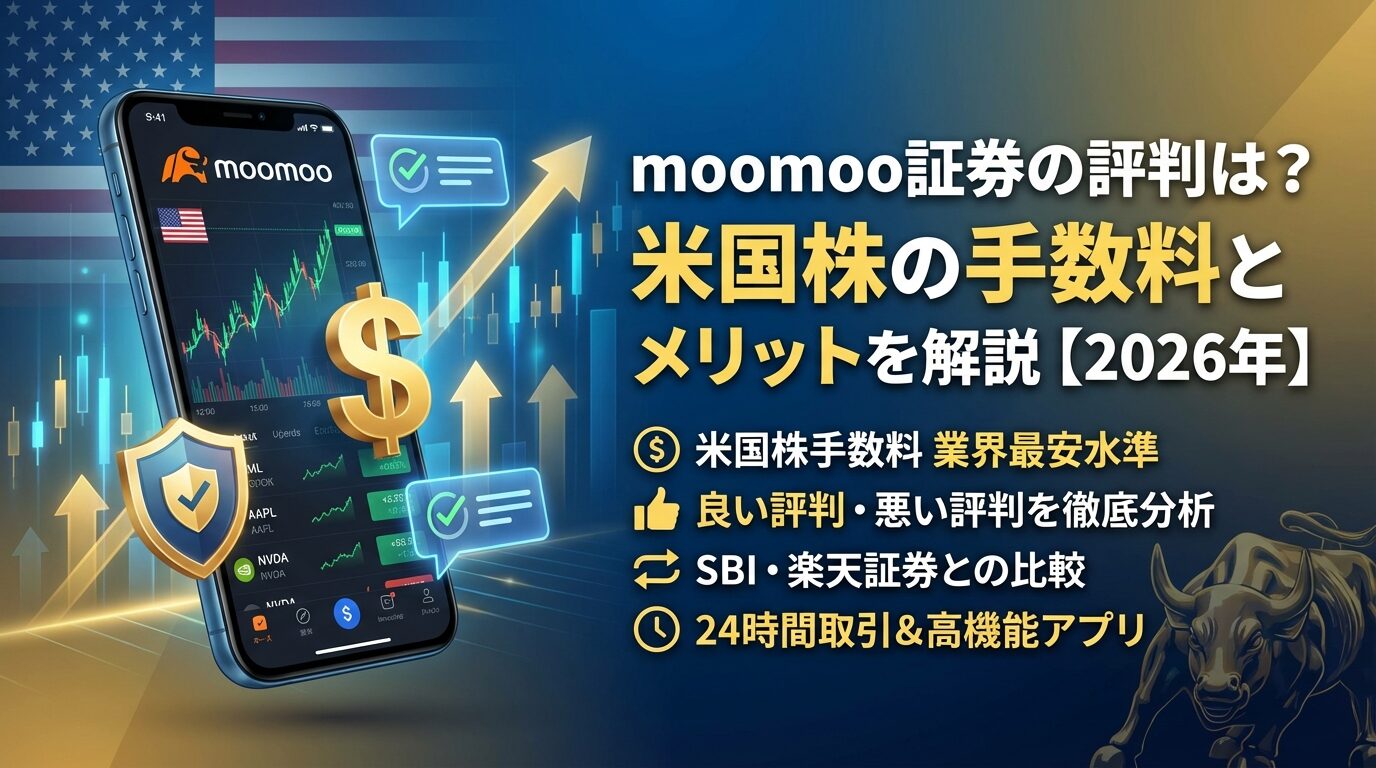 moomoo証券の評判は？米国株の手数料とメリットを解説【2026年】 | 会社設立のミチシルベ