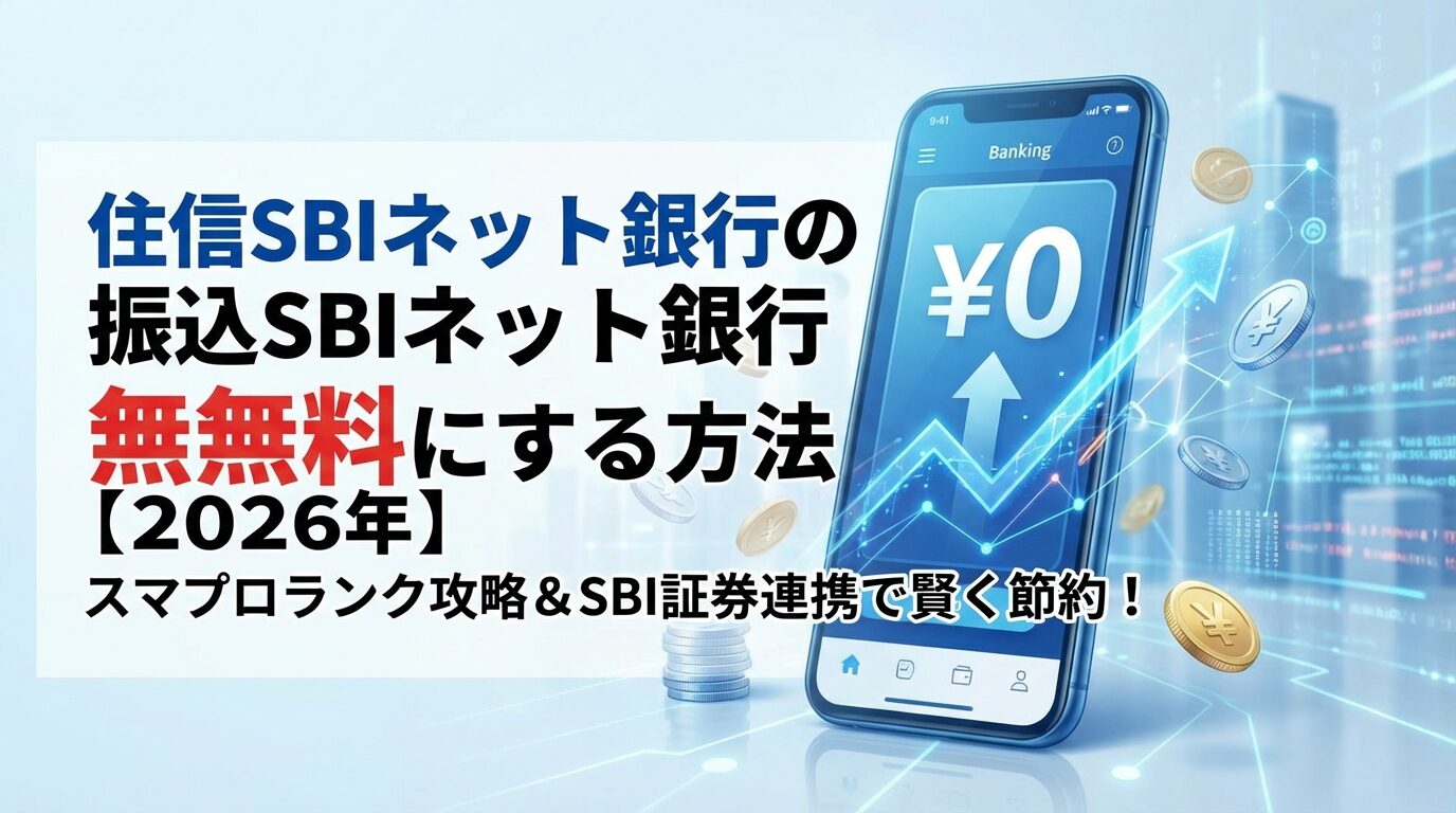 住信SBIネット銀行の振込手数料を無料にする方法【2026年】 | 会社設立のミチシルベ