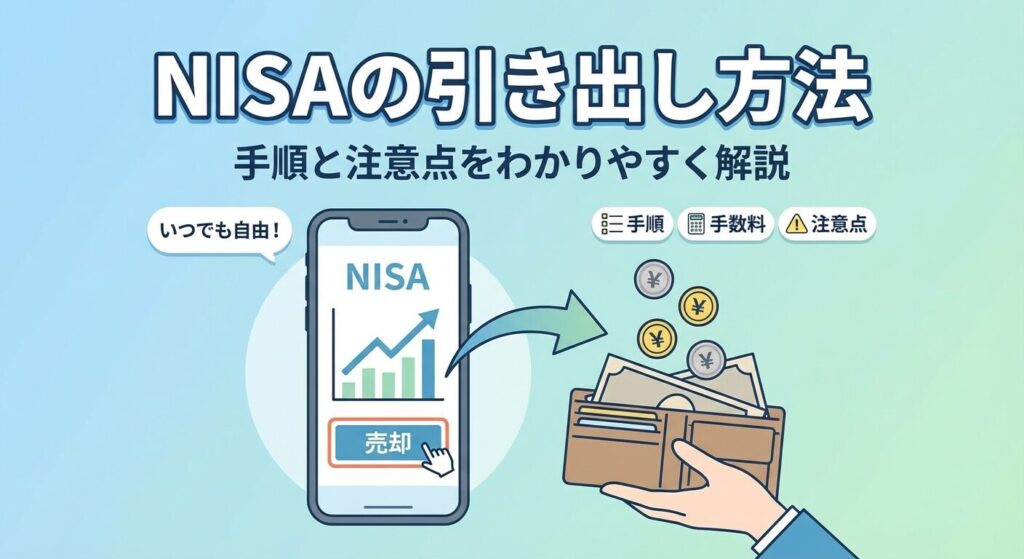 NISAの引き出し方法|手順と注意点をわかりやすく解説