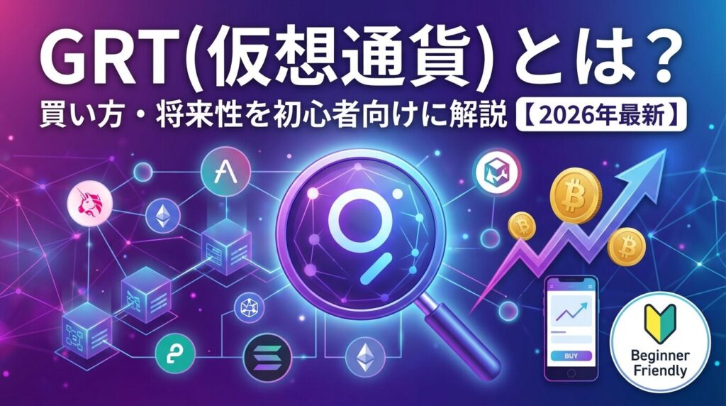 GRT(仮想通貨)とは?買い方・将来性を初心者向けに解説【2026年最新】