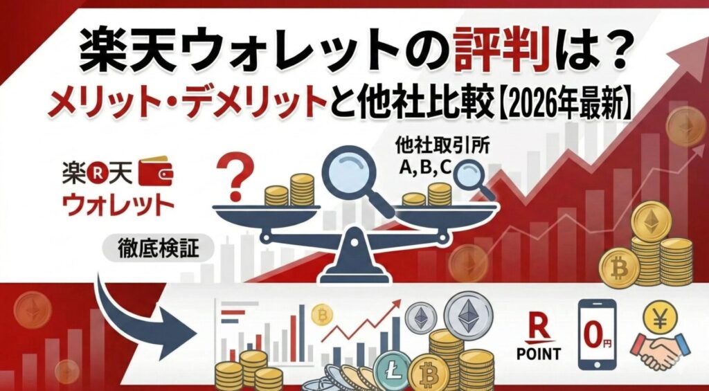 楽天ウォレットの評判は?メリット・デメリットと他社比較【2026年最新】