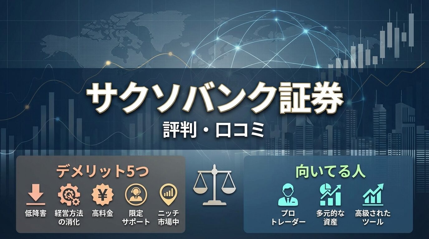 サクソバンク証券の評判・口コミ｜デメリット5つと向いてる人