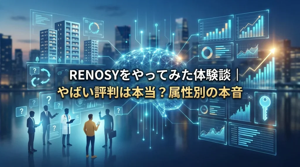 RENOSYをやってみた体験談|やばい評判は本当?属性別の本音