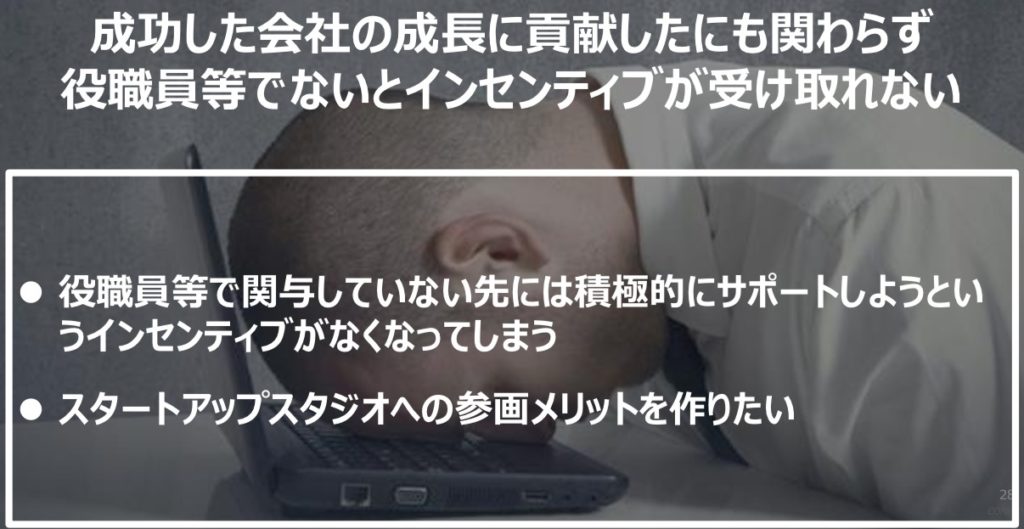 企業の抱える課題と信託型ストックオプションの活用事例③